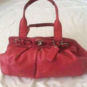 COACH Handbag 100% Genuine Leather